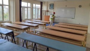 YKS öncesi okullara dezenfekte