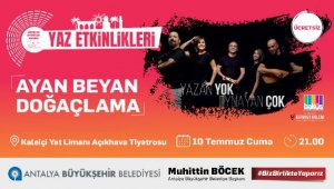 'Ayan Beyan Doğaçlama' Antalyalılarla buluşuyor