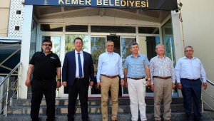 AESOB Başkanı Dere'den Başkan Topaloğlu'na teşekkür ziyareti