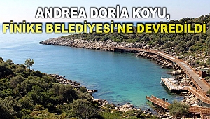 Andrea Doria Koyu, Finike Belediyesi'ne devredildi