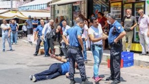 Antalya'da aranan şüpheli, 2 polisi bıçakla yaraladı