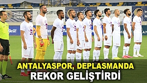 Antalyaspor, deplasmanda rekor geliştirdi