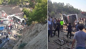 Askeri araç devrildi: 5 şehit,10 yaralı