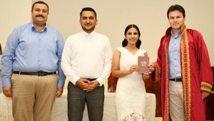 Başkan Koparıcı'nın mutlu günü