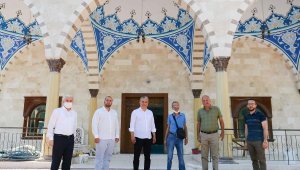 Başkan Uysal, Burdurlu Hasan Dikici Camii'nde