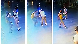 Çocuk kaçırma girişimi kamerada