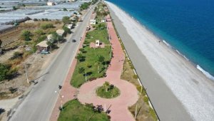 Demre Sahil Parkı yenileniyor
