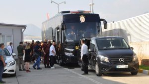 Galatasaray kafilesi Gazipaşa'ya geldi