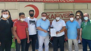 KORİMDER'den kan bağına destek