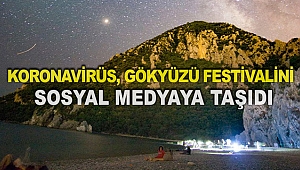 Koronavirüs, gökyüzü festivalini sosyal medyaya taşıdı