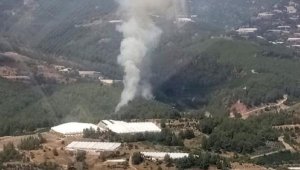 Kumluca'da orman yangını