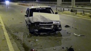 Manavgat'ta trafik kazası: 1 yaralı
