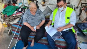 Mustafa dedenin aboneliği evinde yapıldı