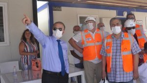 Rektör Ünal, fakülte inşaatında incelemede bulundu