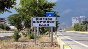 Şehit Korkmaz'ın adı bulvara verildi