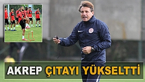 AKREP ÇITAYI YÜKSELTTİ