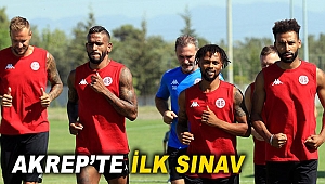 AKREP’TE İLK SINAV