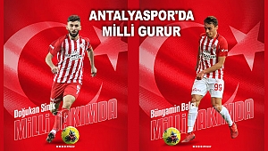 Antalyaspor'da milli gurur