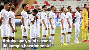 Antalyaspor, yeni sezona iki kampla hazırlanacak