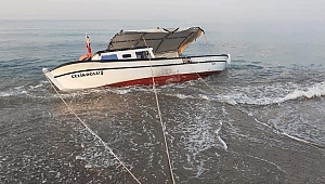 Balıkçıyı arkadaşları kurtardı