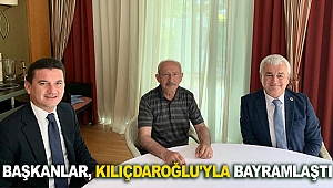 Başkanlar, Kılıçdaroğlu'yla bayramlaştı