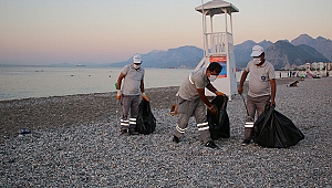 Çöpleri sahile bırakmayın