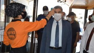 Denetime çıkan kaymakama denetim