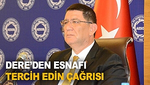 Dere'den esnafı tercih edin çağrısı