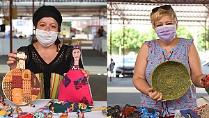 El emekleri ‘Üreten Eller Pazarı’nda