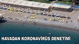 Havadan koronavirüs denetimi