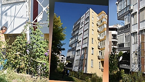 İnşaat asansörünün halatı koptu