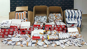 İş yerine kaçak tütün baskını