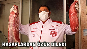 Kasaplardan özür diledi