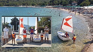 Kemer'de geleceğin  yelkencileri yetişiyor