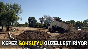Kepez Göksu’yu güzelleştiriyor