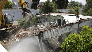 Kırcami'de yol açma  çalışmaları sürüyor