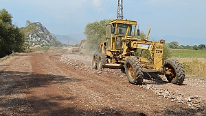 Kırkgöz yolu yapılıyor