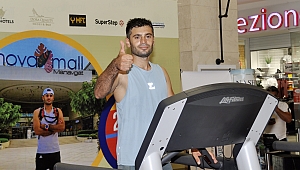 Koşu bandında  ülke rekoru kırdı