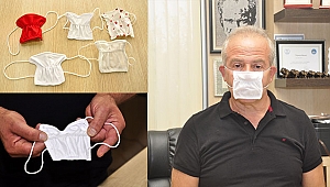 Makine mühendisi maske tasarladı