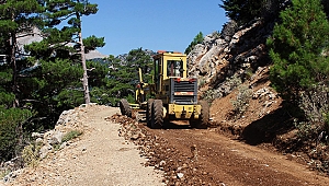 Manavgat yayla yollarına bakım