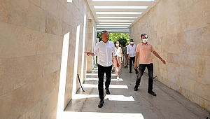 Muratpaşa Camisi müştemilat inşaatı son aşamada