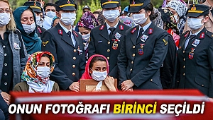 Onun fotoğrafı birinci seçildi
