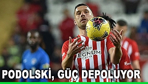 Podolski, güç depoluyor