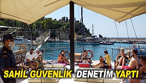 Sahil Güvenlik  denetim yaptı