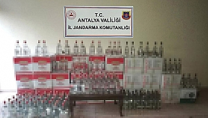 Sahte içki ele geçirildi
