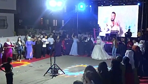 Sokak düğünleri hız kesmiyor