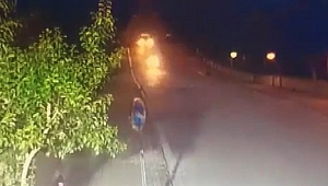 Tolga'nın öldüğü kazanın  görüntüleri ortaya çıktı