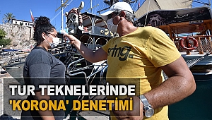 Tur teknelerinde 'korona' denetimi