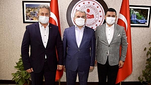 Tütüncü'den Şahin'e ziyaret