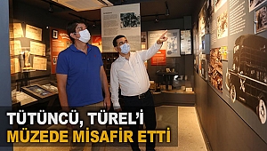 Tütüncü, Türel’i  müzede misafir etti